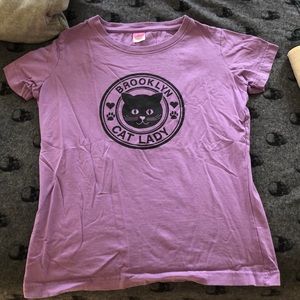 Brooklyn cat lady tee